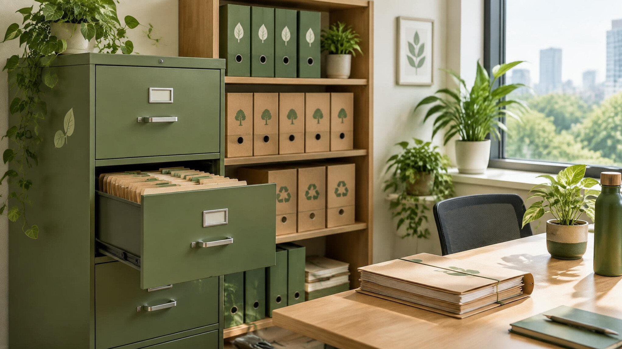 eco friendly filing cabinet